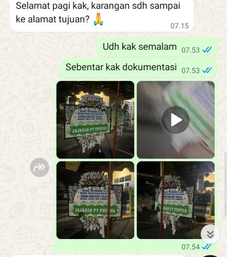 Pengiriman Papan Bunga Selamat Pondok Cabe Ilir