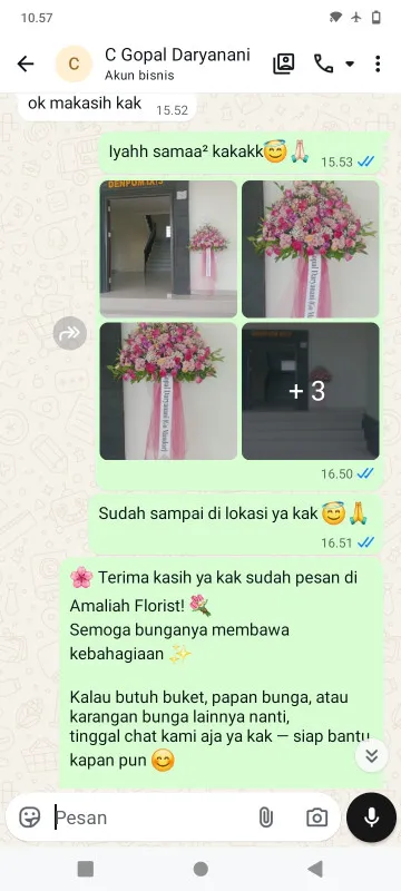 Pengiriman Karangan Bunga Pondok Cabe Ilir
