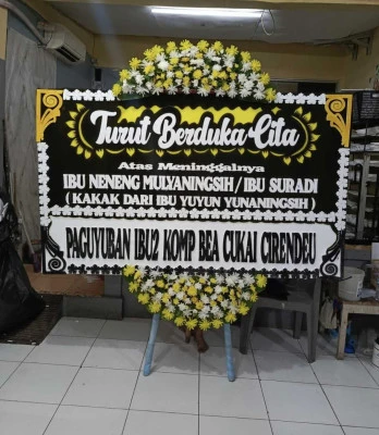 Papan Bunga di Pondok Cabe Ilir